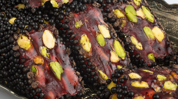 Nar Çikolatalı Antep Fıstıklı Lokum , Keskindede Lokum